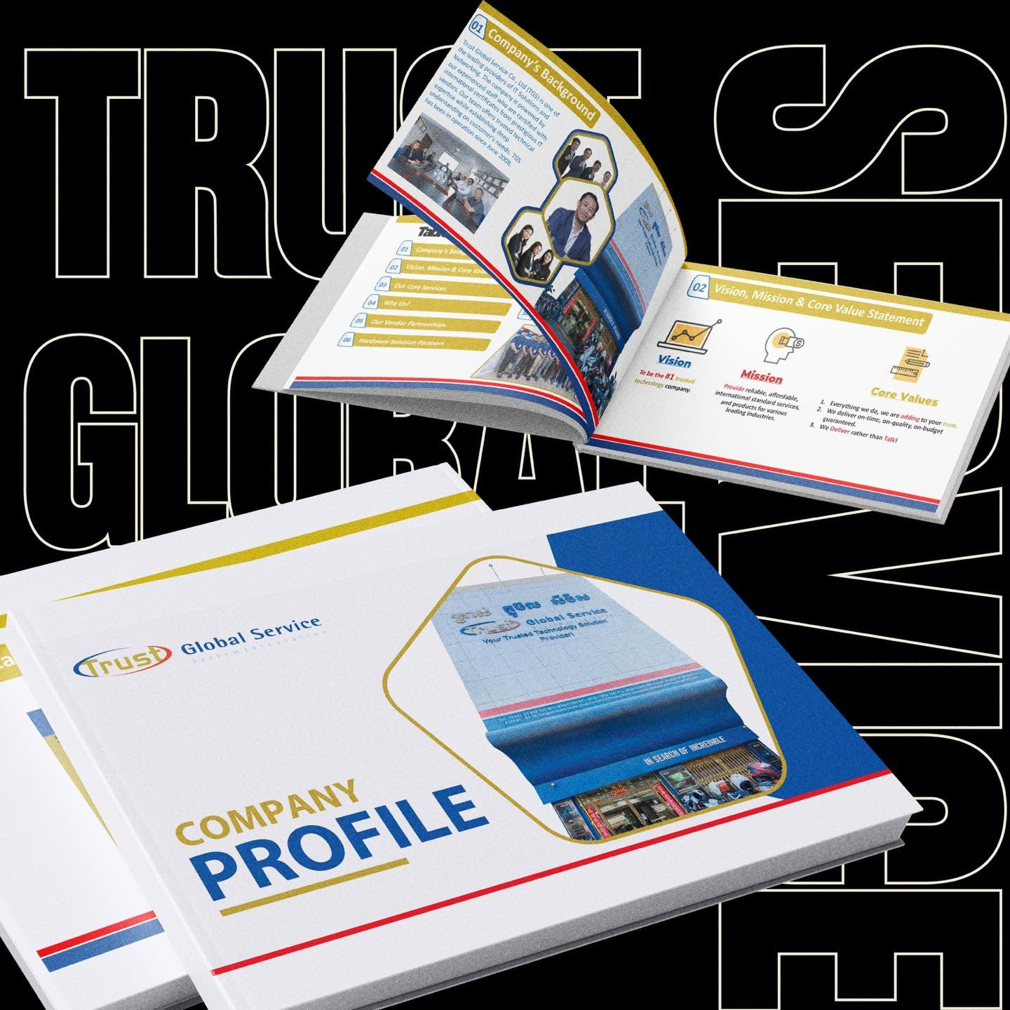 Trust Global Services Brochure Cover