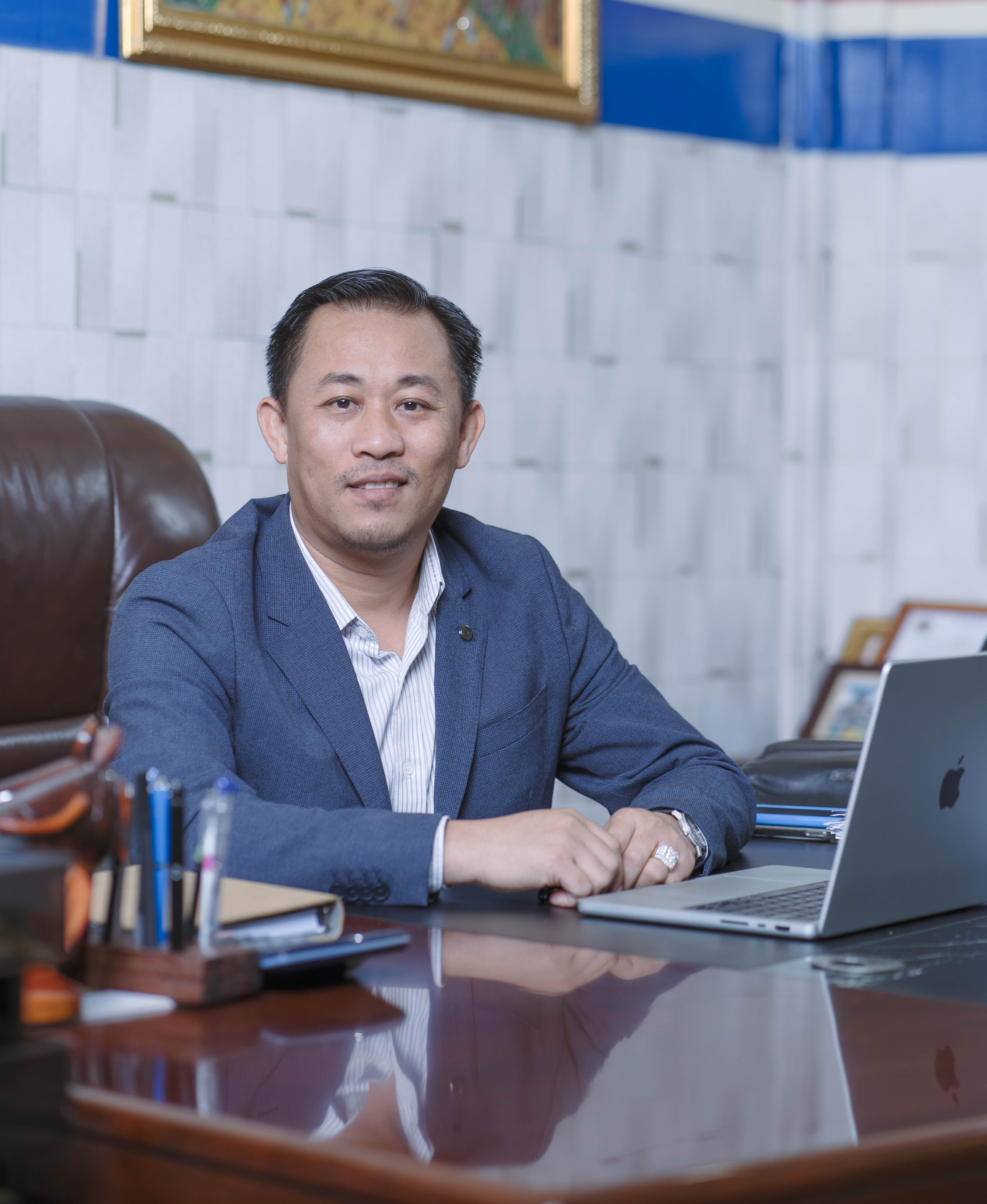Executive at Desk