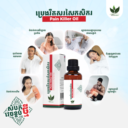 Kaksekar Pain Killer Oil Campaign Poster