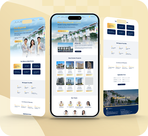 Pov Bopheak Web Showcase